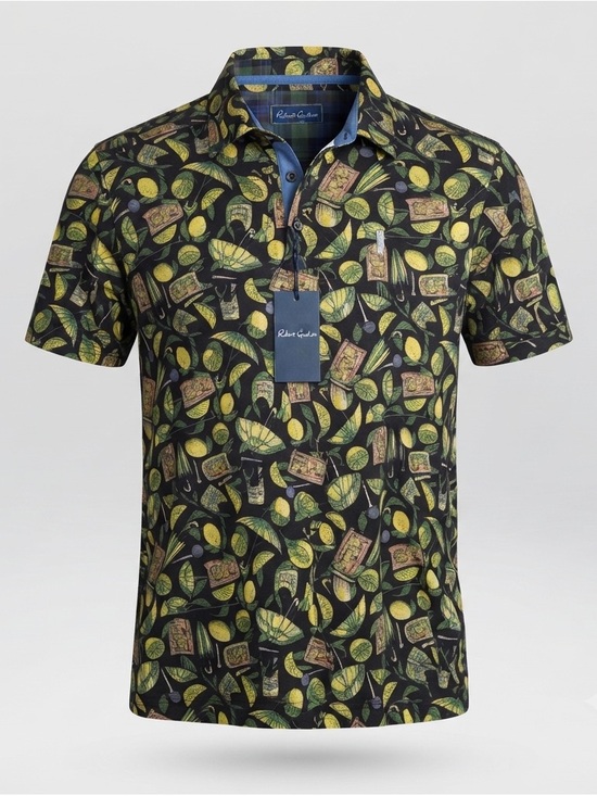 William Murray Golf Other - William Murray Golf Lemon Print Men's Shirt